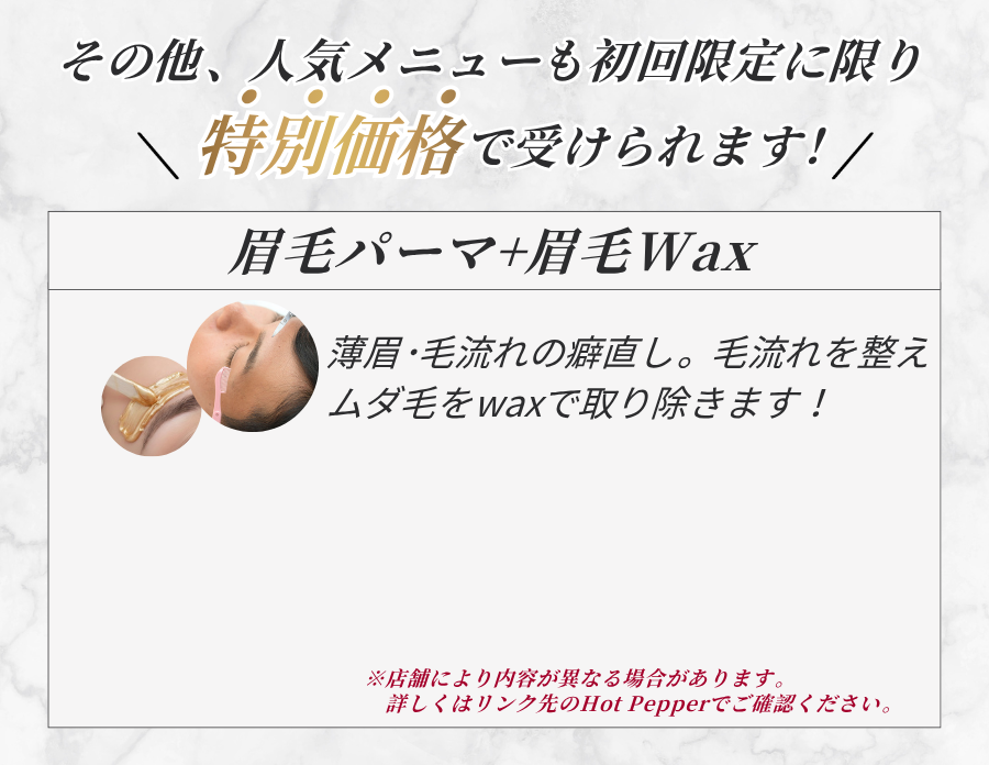 メニュー案内 2